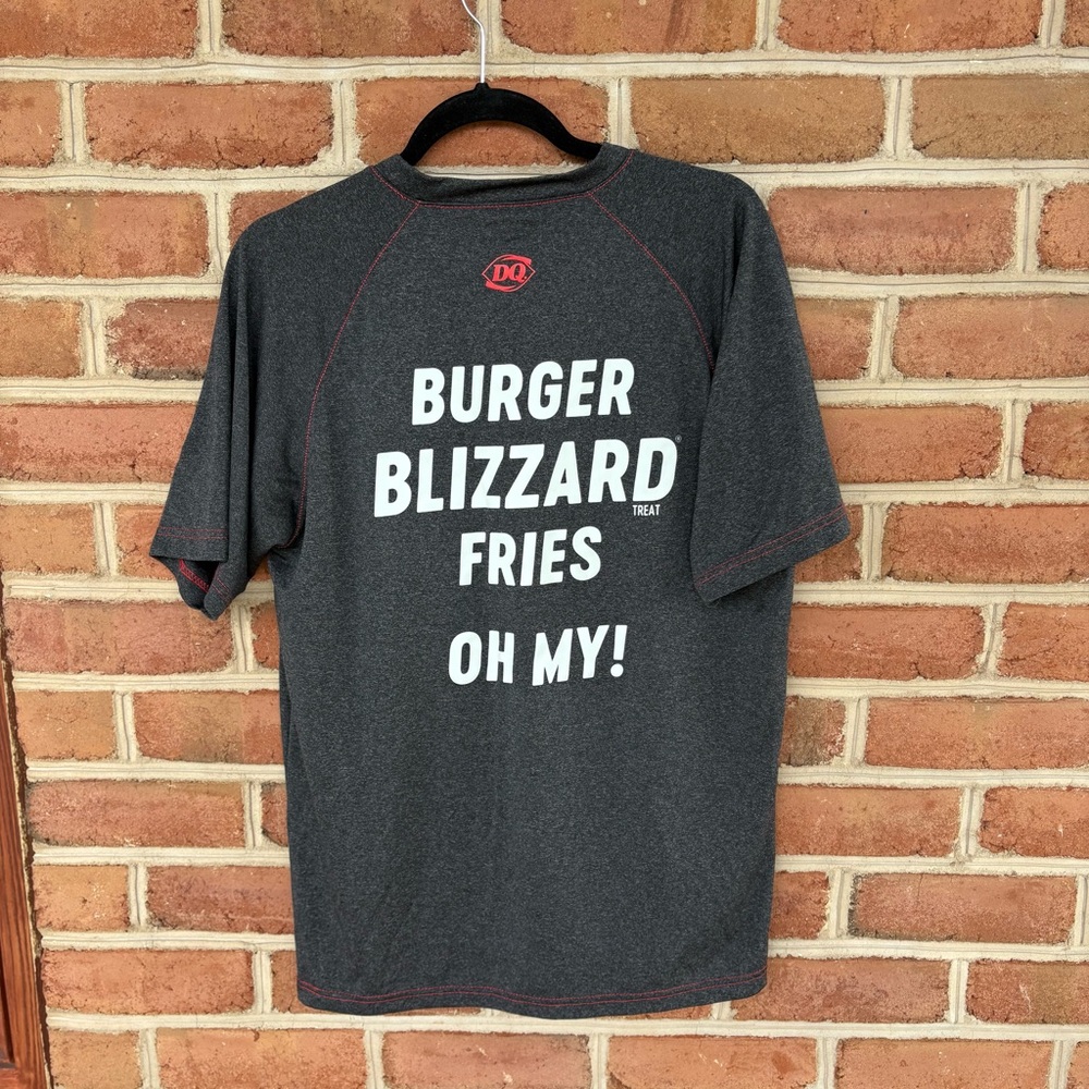 Gray Graphic Men's Shirt - Dairy Queen